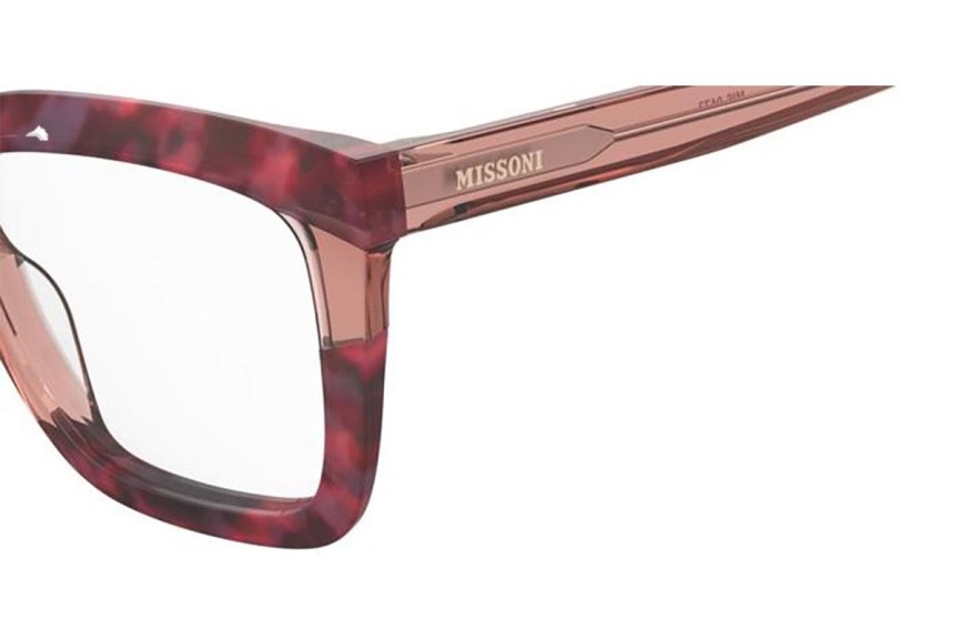 Glasögon Missoni MIS0173 HT8 Rektangulära Rosa