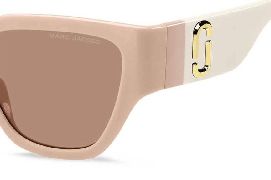 Solglasögon Marc Jacobs MARC724/S FWM/4S Rektangulära Rosa