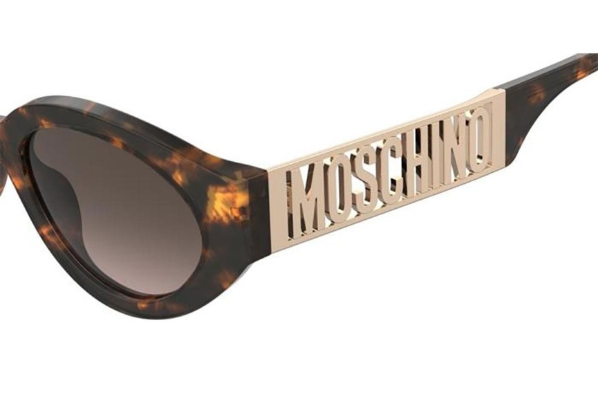 Solglasögon Moschino MOS160/S 086/HA Oval Havana