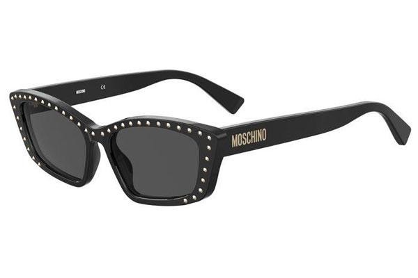 Solglasögon Moschino MOS091/S 807/IR Cat Eye Svart