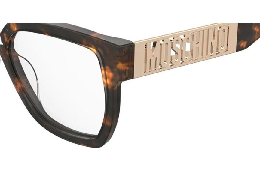 Glasögon Moschino MOS633 086 Rektangulära Havana