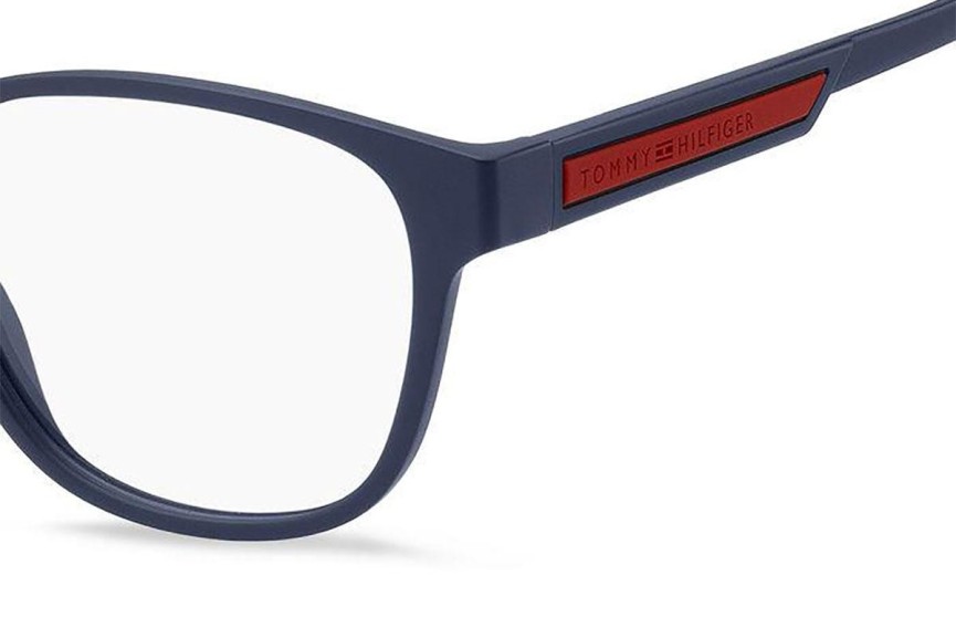 Glasögon Tommy Hilfiger TH2092 WIR Rektangulära Blå