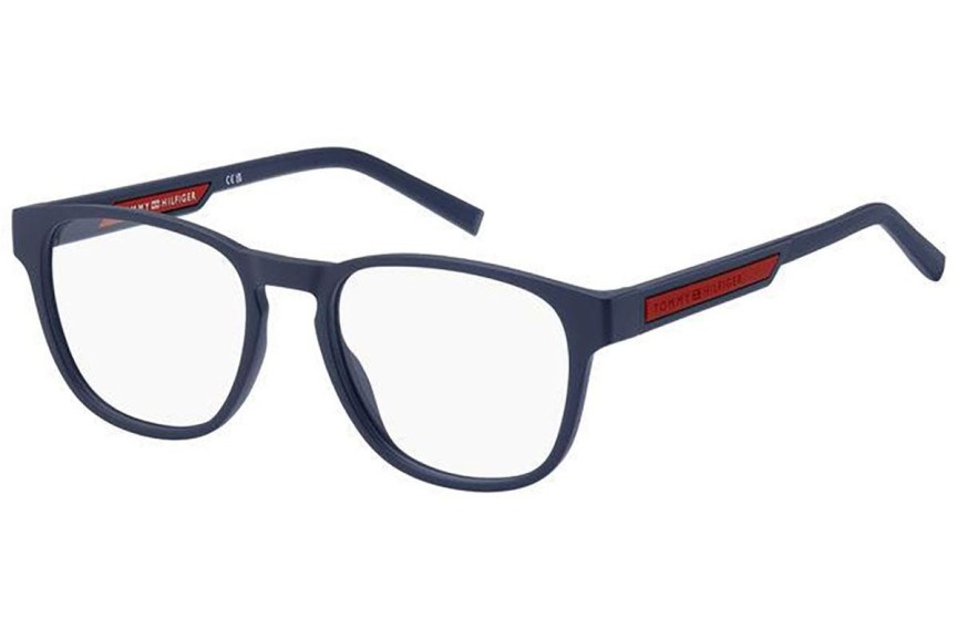 Glasögon Tommy Hilfiger TH2092 WIR Rektangulära Blå