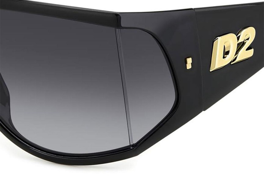 Solglasögon Dsquared2 D20124/S 2M2/9O Flat Top Svart