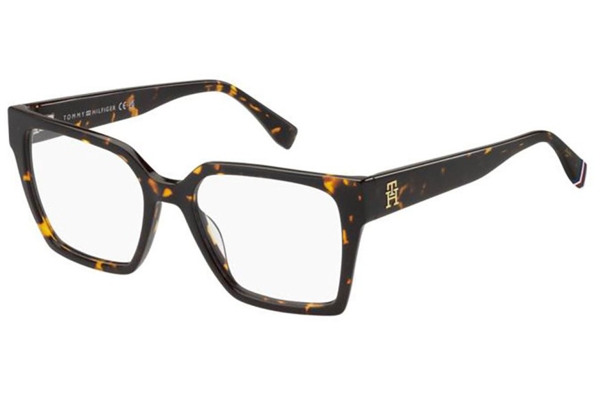 Glasögon Tommy Hilfiger TH2103 086 Fyrkantig Havana