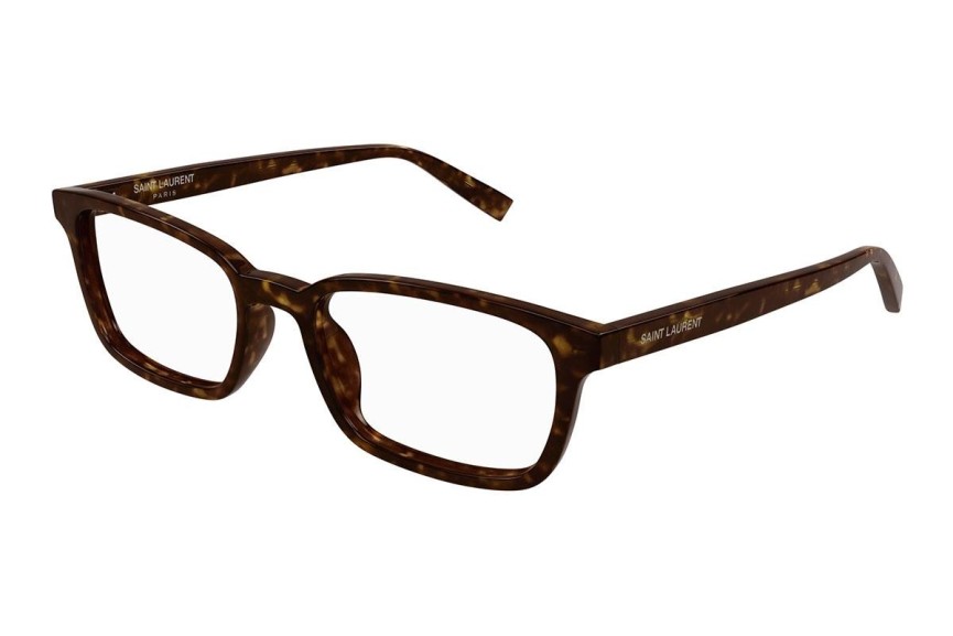 Glasögon Saint Laurent SL671 002 Fyrkantig Havana