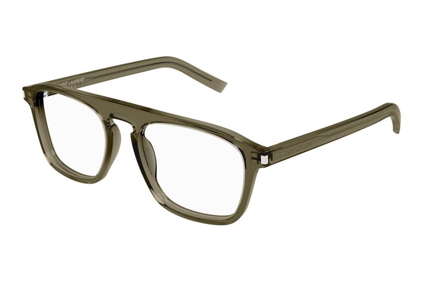 Glasögon Saint Laurent SL157 006 Fyrkantig Brun