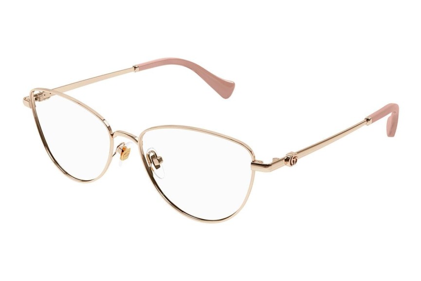 Glasögon Gucci GG1595O 002 Cat Eye Guld