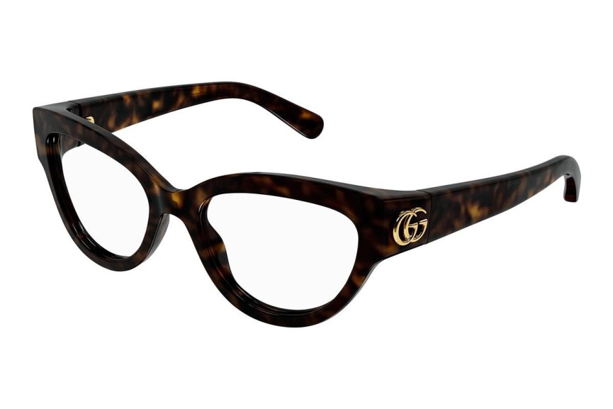 Glasögon Gucci GG1598O 002 Cat Eye Havana