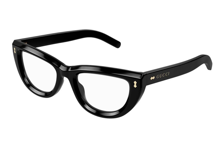 Glasögon Gucci GG1521O 001 Cat Eye Svart