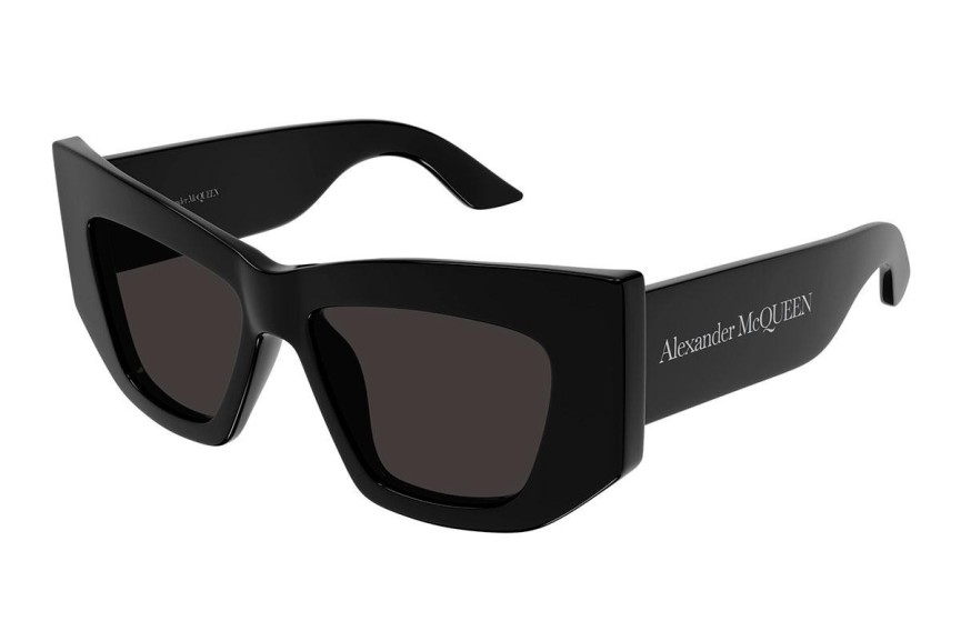 Solglasögon Alexander McQueen AM0448S 001 Cat Eye Svart