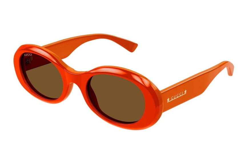 Solglasögon Gucci GG1587S 003 Runda Orange