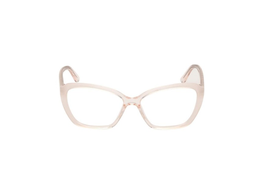 Glasögon Guess GU50115 025 Cat Eye Beige