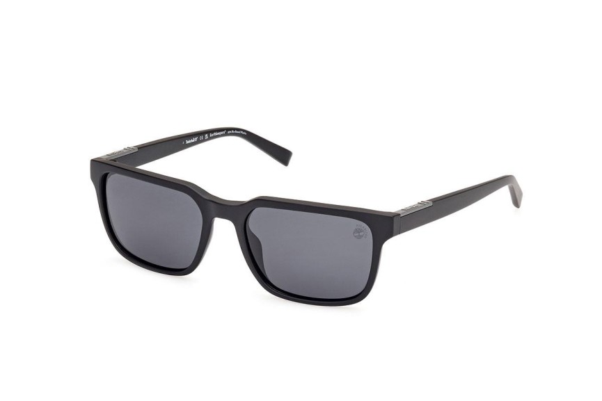 Solglasögon Timberland TB00008 02D Polarized Fyrkantig Svart