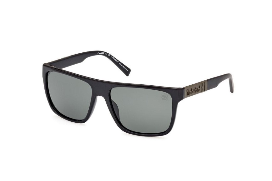 Solglasögon Timberland TB00005 01R Polarized Fyrkantig Svart