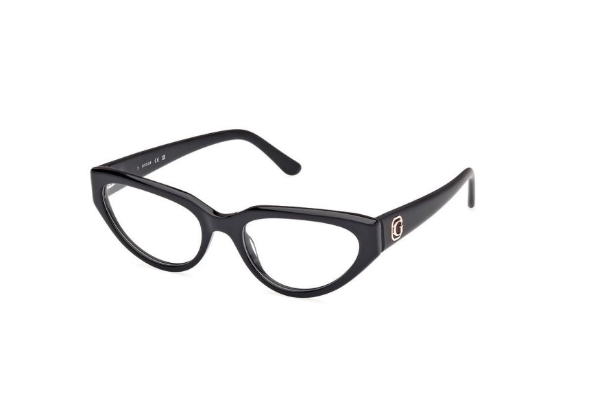 Glasögon Guess GU50113 001 Cat Eye Svart