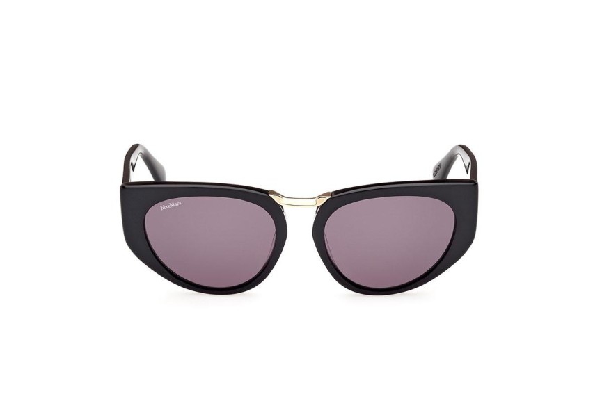 Solglasögon Max Mara MM0093 01A Cat Eye Svart