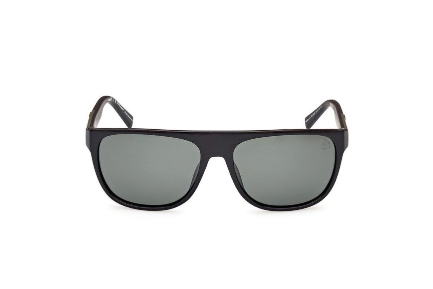 Solglasögon Timberland TB00004 01R Polarized Fyrkantig Svart