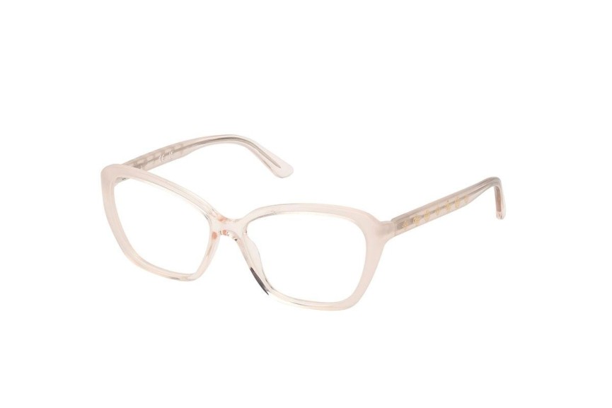 Glasögon Guess GU50115 025 Cat Eye Beige