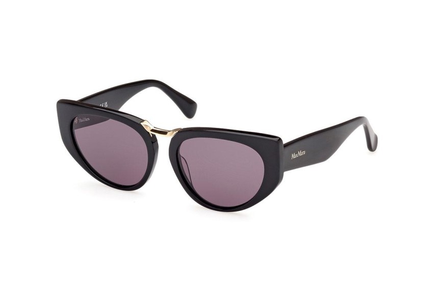 Solglasögon Max Mara MM0093 01A Cat Eye Svart