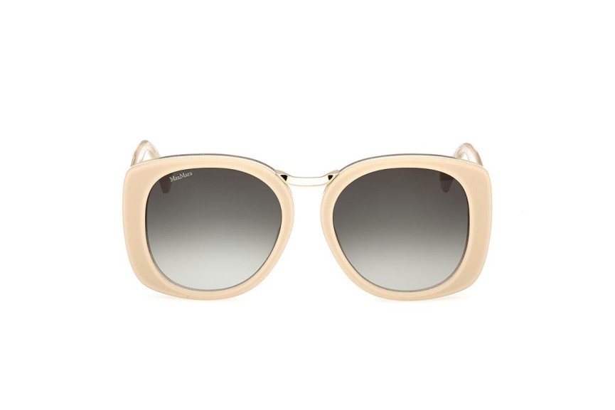 Solglasögon Max Mara MM0092 25P Runda Beige