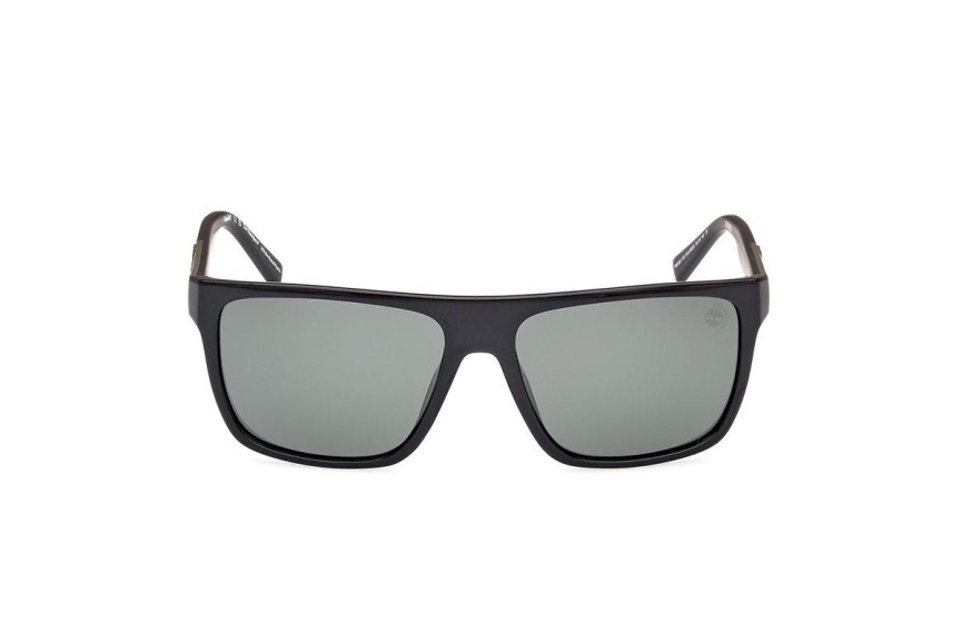 Solglasögon Timberland TB00005 01R Polarized Fyrkantig Svart