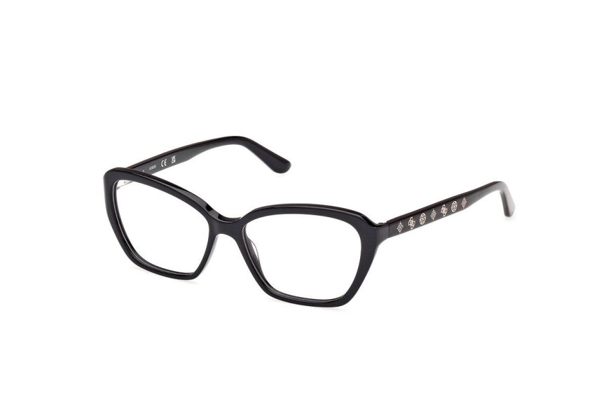 Glasögon Guess GU50115 001 Cat Eye Svart