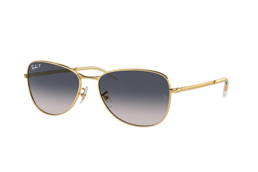 Solglasögon Ray-Ban RB3733 001/78 Polarized Pilot Guld