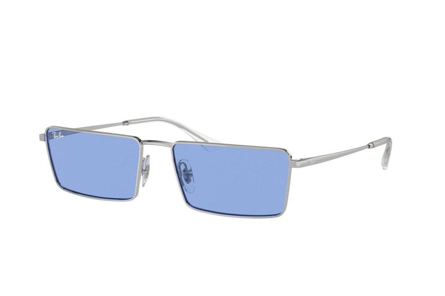 Solglasögon Ray-Ban RB3741 003/80 Rektangulära Silver