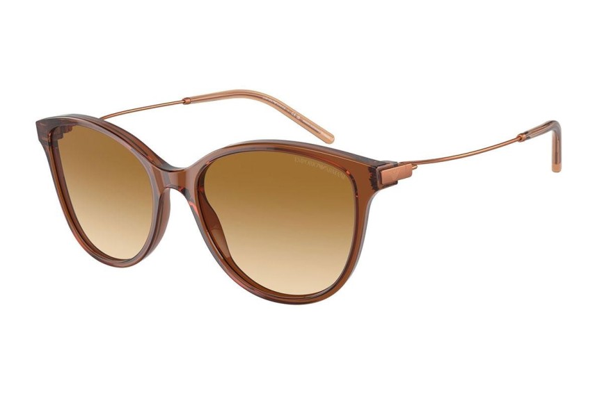 Solglasögon Emporio Armani EA4220 61103B Cat Eye Beige