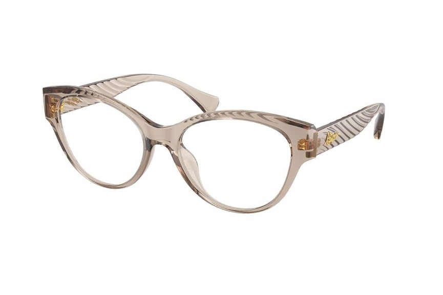 Glasögon Ralph Lauren RA7164U 5802 Cat Eye Beige