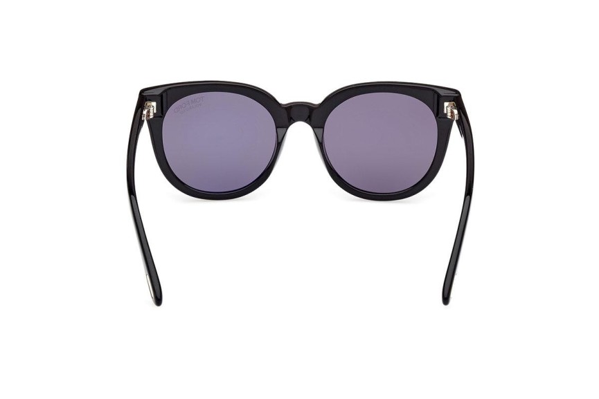 Solglasögon Tom Ford FT1109 01D Polarized Runda Svart