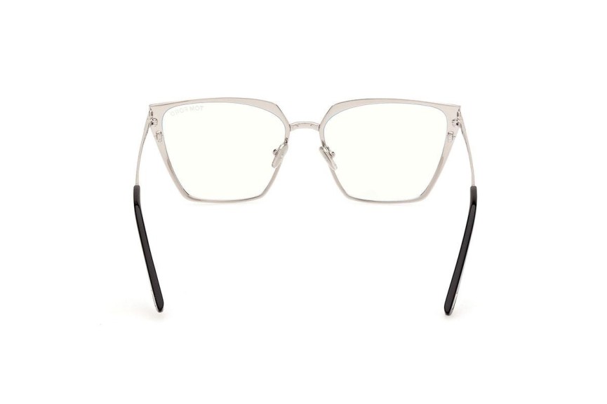 Glasögon Tom Ford FT5945-B 016 Fyrkantig Silver