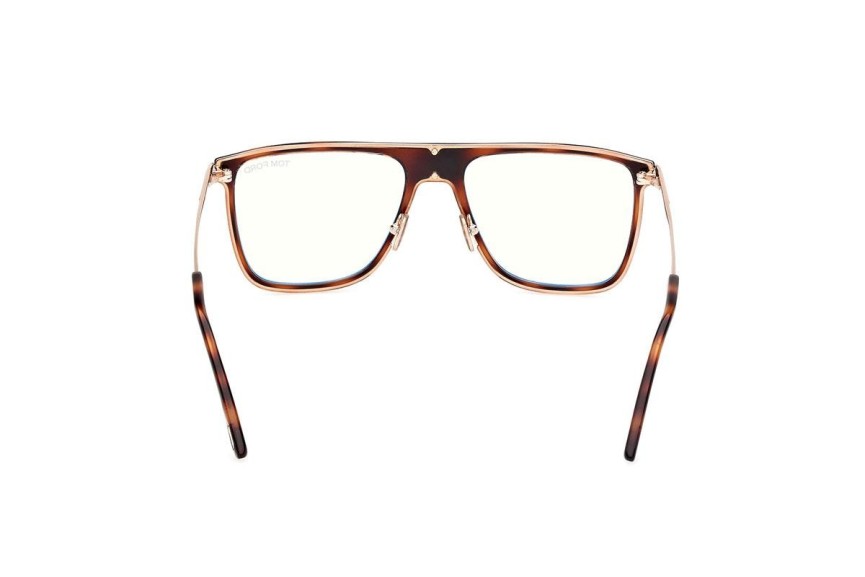 Glasögon Tom Ford FT5944-B 056 Flat Top Havana