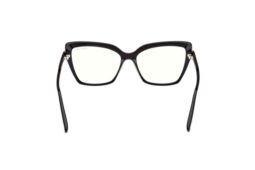 Glasögon Tom Ford FT5948-B 001 Cat Eye Svart