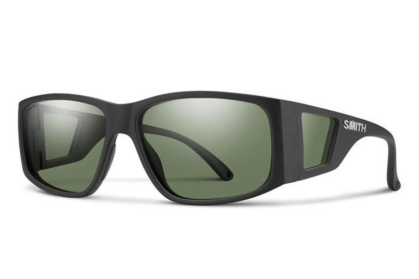 Solglasögon Smith MONROEPEAK 003/L7 Polarized Rektangulära Svart