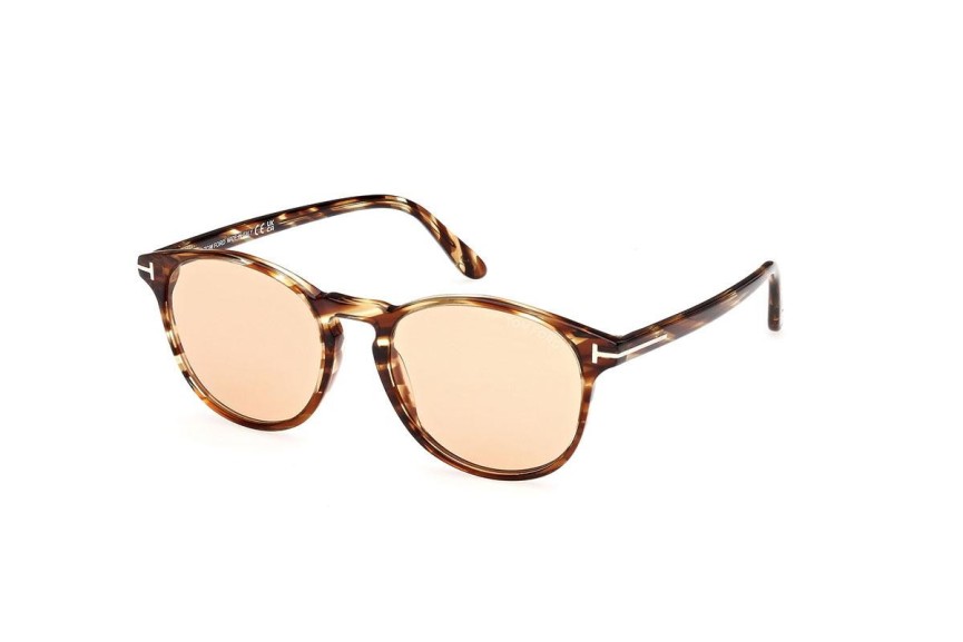 Solglasögon Tom Ford FT1097 55E Runda Havana