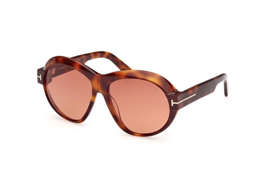 Solglasögon Tom Ford FT1113 53T Runda Havana