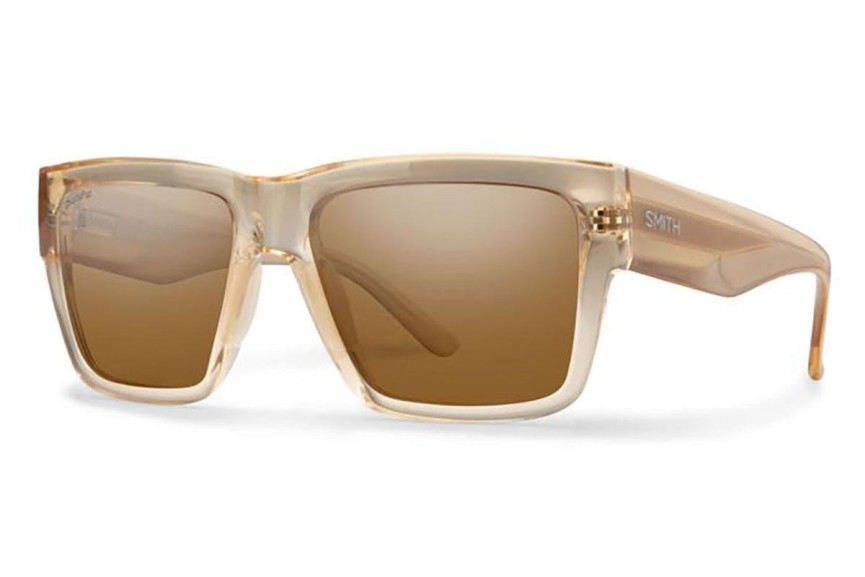 Solglasögon Smith LINEUP HAM/L5 Polarized Rektangulära Beige