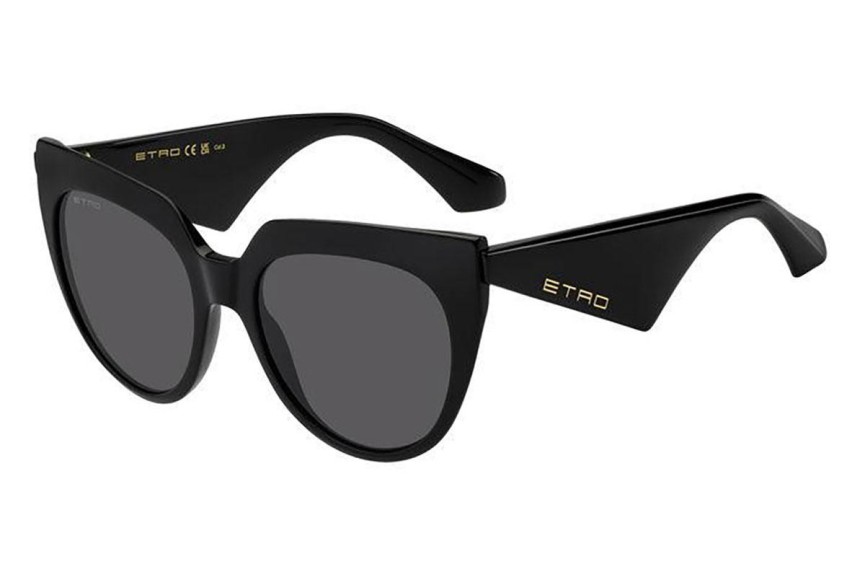 Solglasögon Etro ETRO0003/S 807/IR Cat Eye Svart