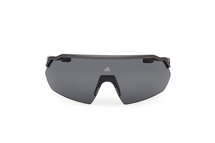 Solglasögon Adidas Sport SP0093 02D Polarized Enkel Lins | Shield Svart