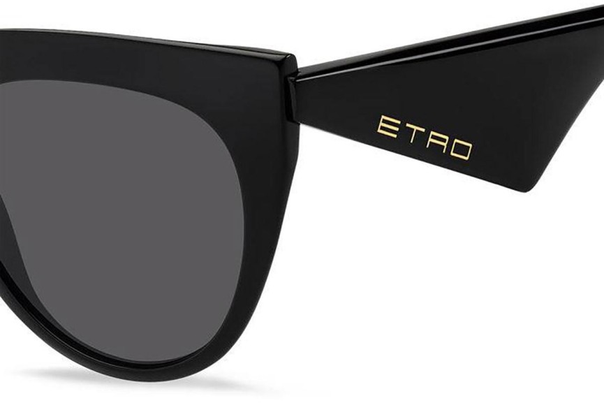 Solglasögon Etro ETRO0003/S 807/IR Cat Eye Svart