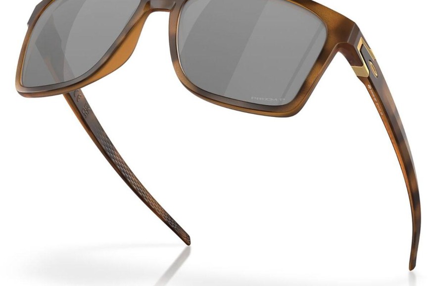 Solglasögon Oakley Leffingwell OO9100 910018 Polarized Fyrkantig Havana