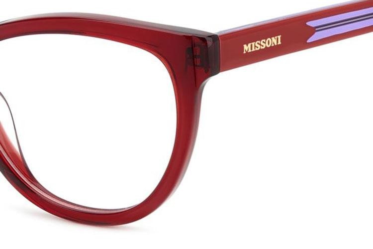 Glasögon Missoni MIS0210 C9A Cat Eye Röd