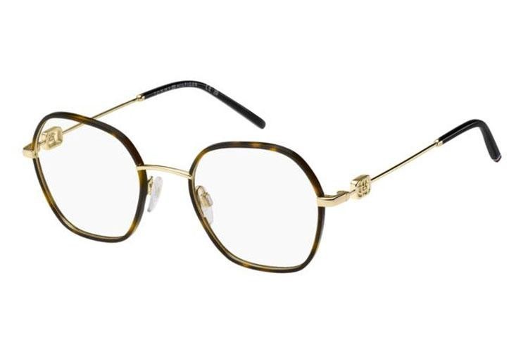 Glasögon Tommy Hilfiger TH2153 06J Rektangulära Havana