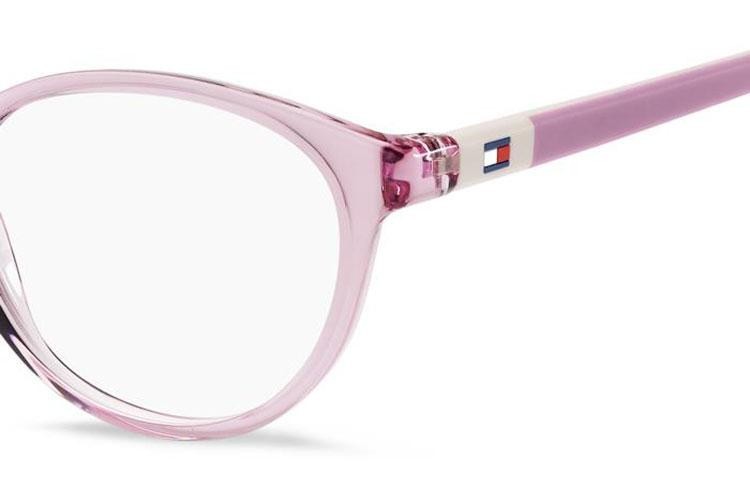 Glasögon Tommy Hilfiger TH2124 35J Runda Rosa