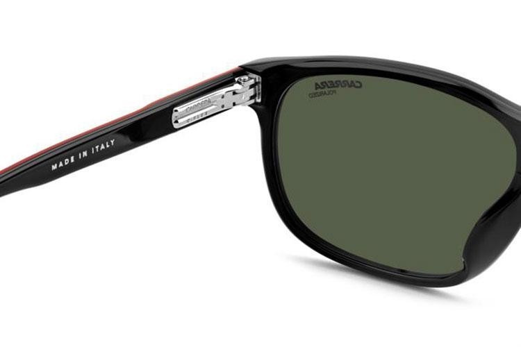 Solglasögon Carrera CFLEX08/G/S 807/UC Polarized Rektangulära Svart