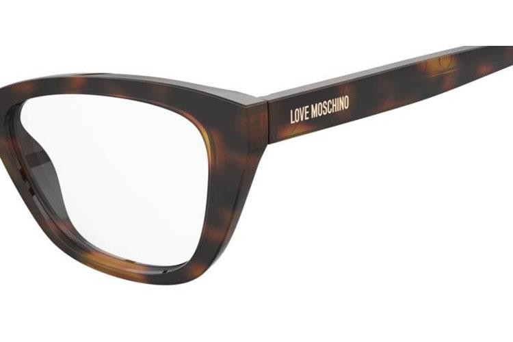 Glasögon Love Moschino MOL636 05L Cat Eye Havana