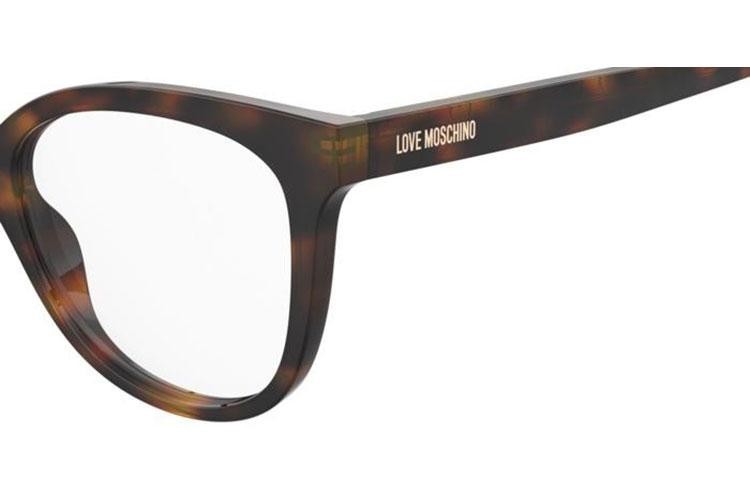 Glasögon Love Moschino MOL635 05L Cat Eye Havana