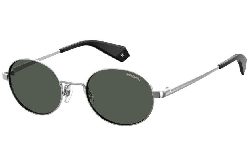 Solglasögon Polaroid #fedezselection Collection PLD6066/S 79D/M9 Polarized Runda Silver